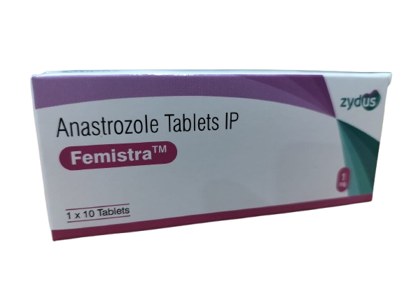  Femistra 1mg  Anastrozole Tablets manufacturer in India