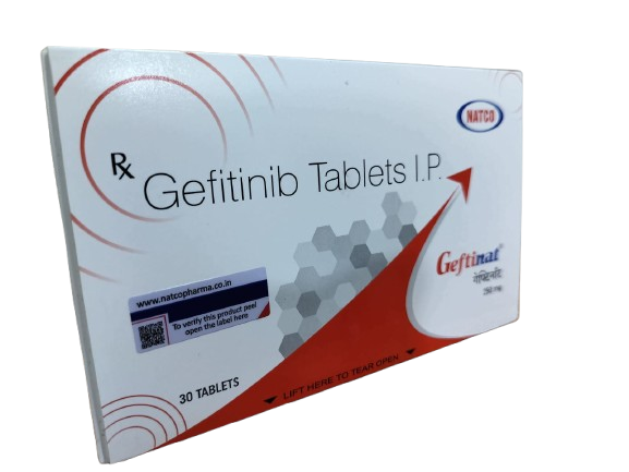 Geftinat 250mg  Gefitinib Tablets manufacturer in India